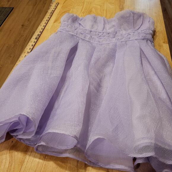 Altar'd State Purple Lavender Mini Sleeveless Prom Homecoming Dance *sz XL* - Picture 3 of 11